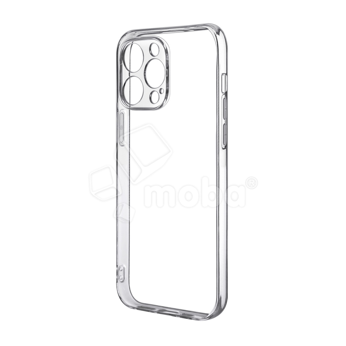 Чехол-накладка для iPhone 15 Pro Max (с защитой камеры, прозрачный)