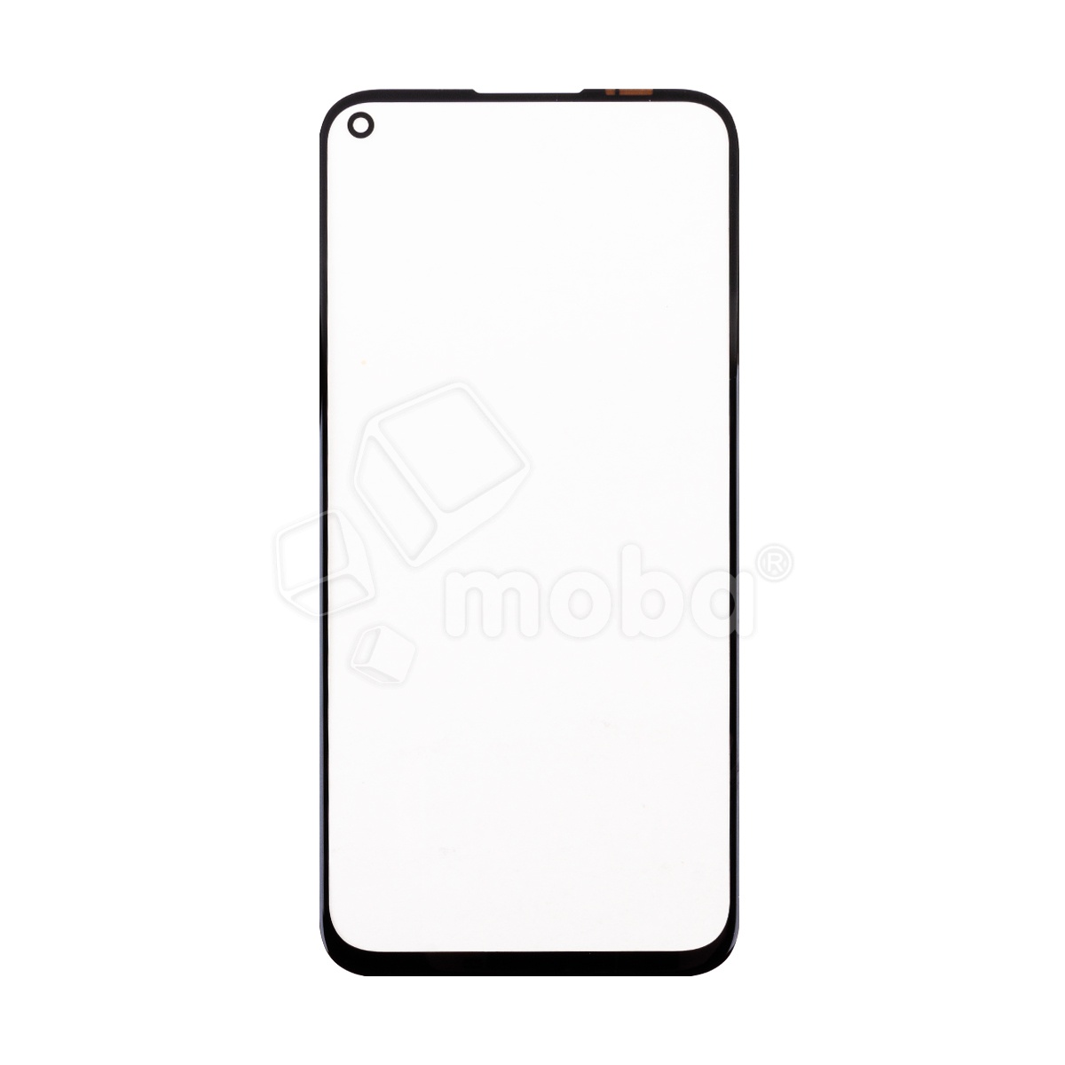 Стекло для переклейки Huawei P40 Lite/Nova 6 SE (JNY-LX1) с OCA пленкой Черный - OR (Mitsubishi)