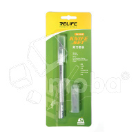 Скальпель Relife RL-101E (рукоятка + 6 насадок лезвий) купить по цене производителя Казань | Moba