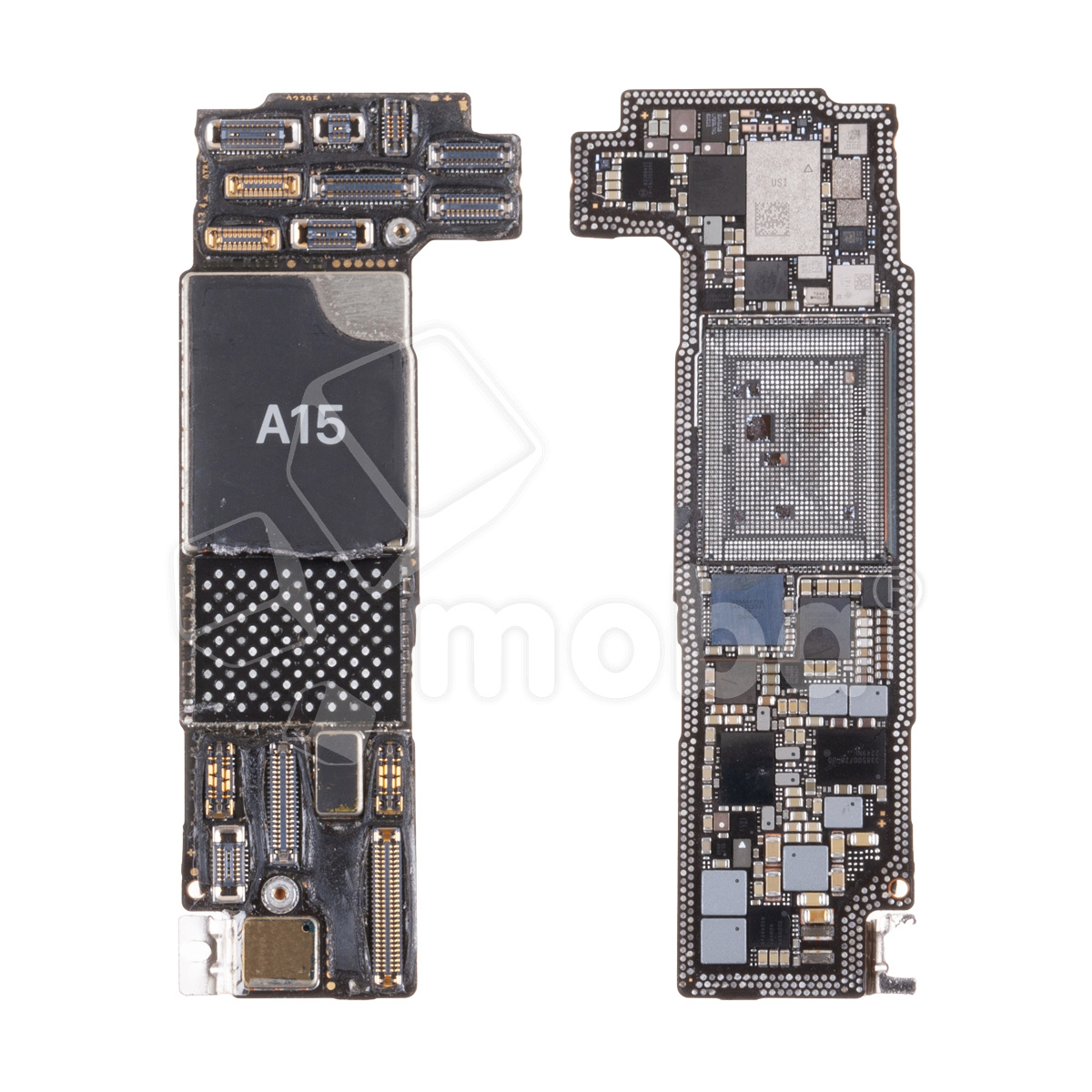 Материнская плата для iPhone 13 mini (A2630) Sim+E-Sim без микросхем (Верхняя часть)