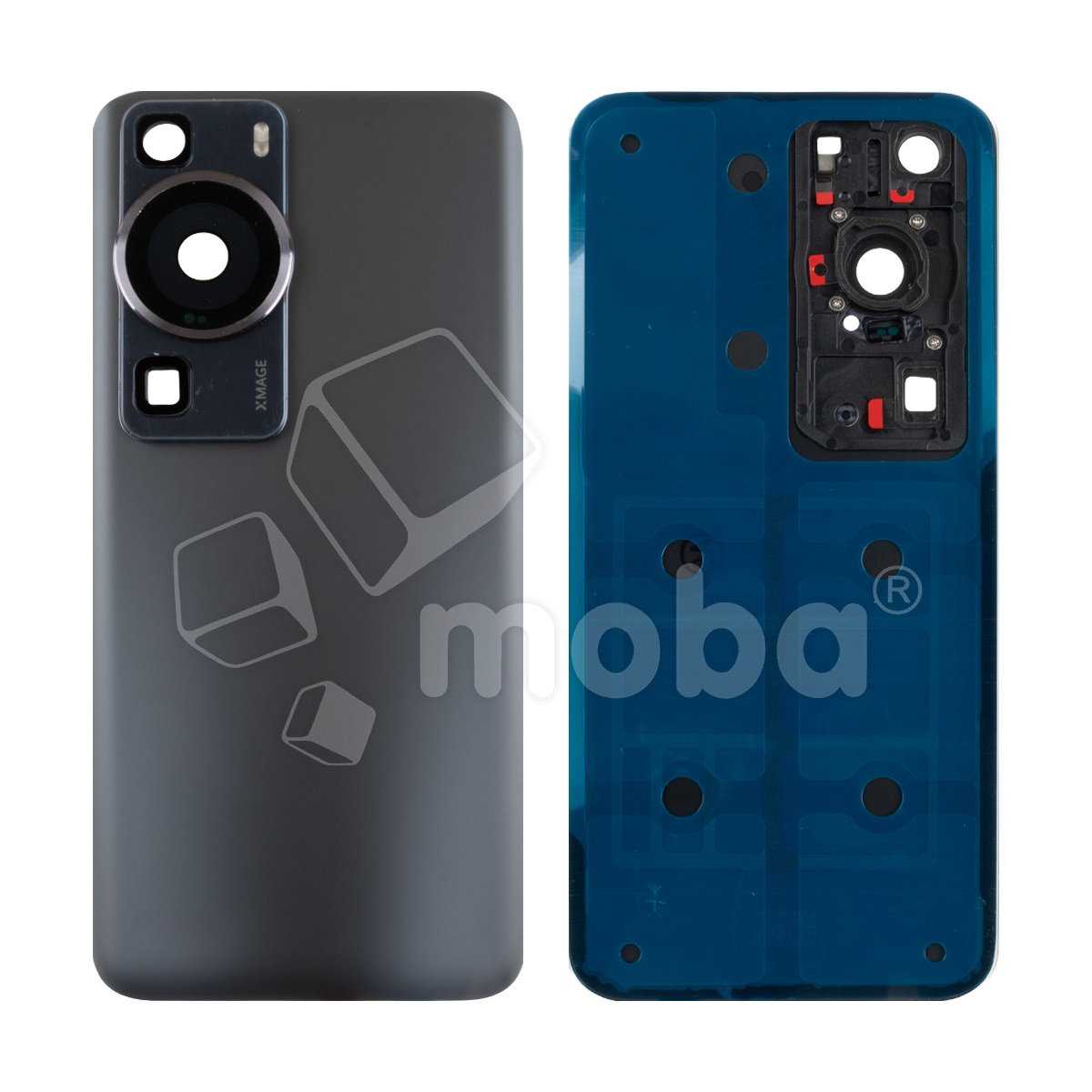 Задняя крышка для Huawei P60 (LNA-LX9) Черный - Премиум