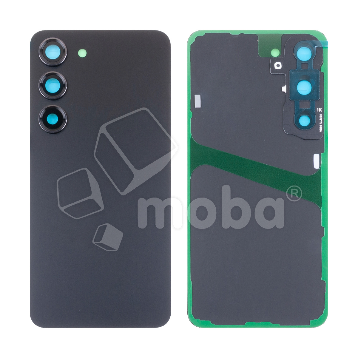 Задняя крышка для Samsung Galaxy S23 (S911B) Черный - OR