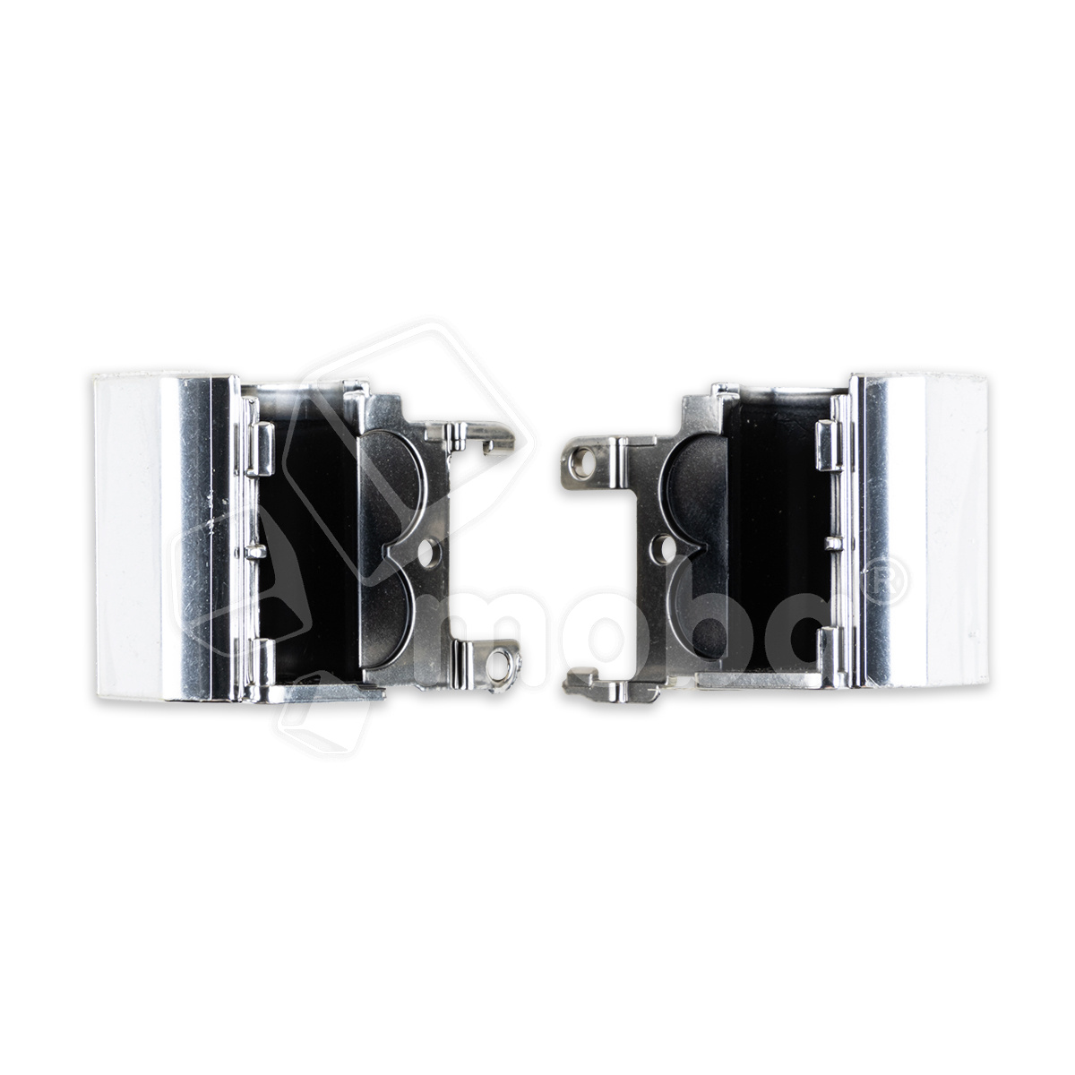 Заглушки петель для ноутбука HP 15-BS/15-BW/15-RA/15-RB (комплект 2 шт.) Серебро