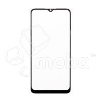 Стекло для переклейки Samsung Galaxy A02s (A025F) в сборе с OCA пленкой Черный - OR (Mitsubishi)