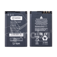 Аккумулятор для Nokia 5220/3720/6303/C3-01/C5 (BL-5CT) - Battery Collection (Премиум)