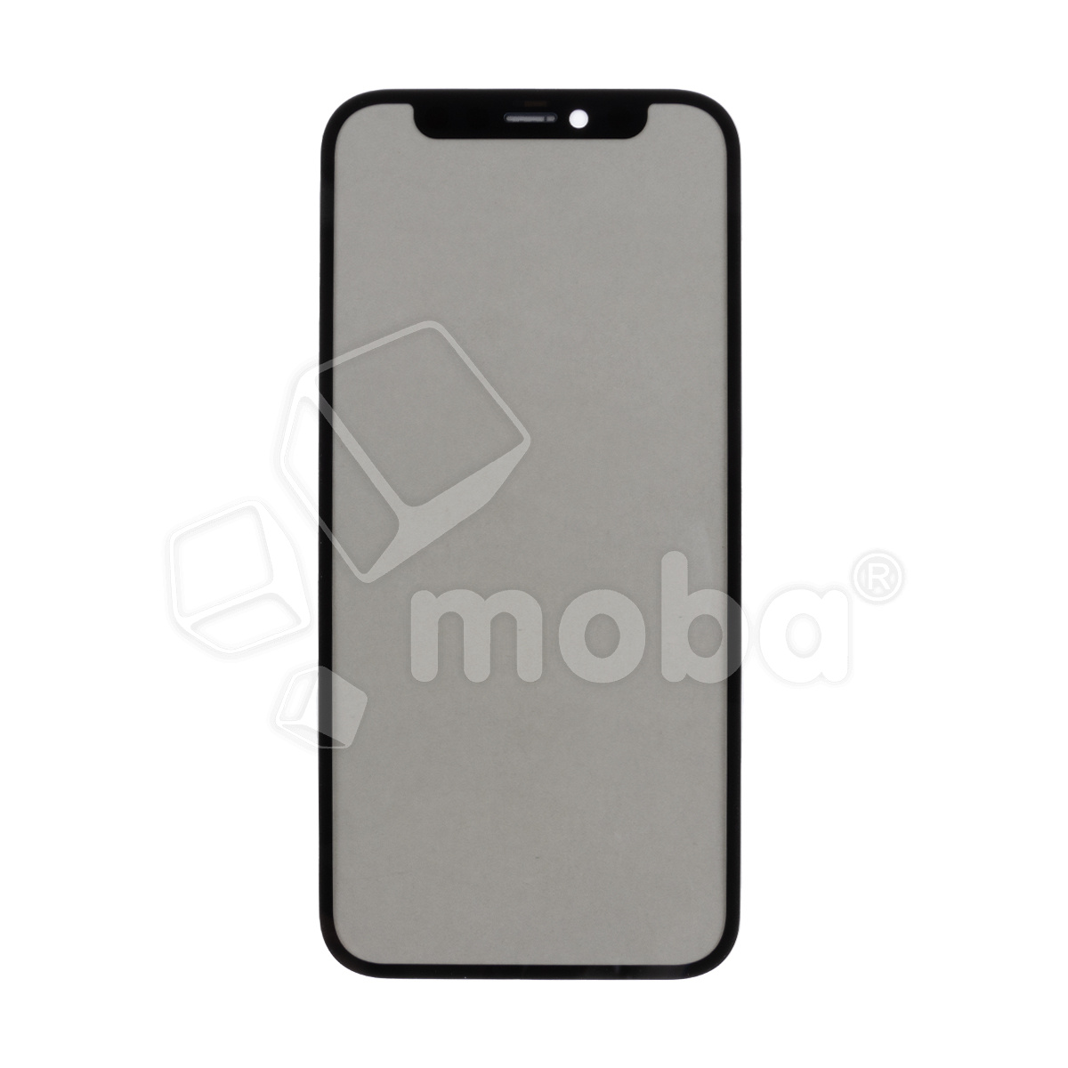 Стекло для переклейки iPhone 12 mini (A2399) с OCA пленкой + поляризационная пленка Черный - (Feaglet)