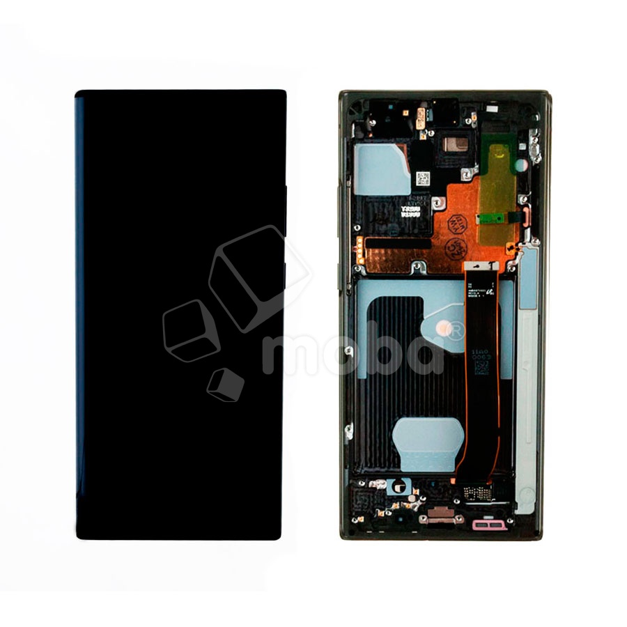 Дисплей для Samsung Galaxy Note 20 Ultra (N985F/N986F) модуль с рамкой Черный - OR (SP)