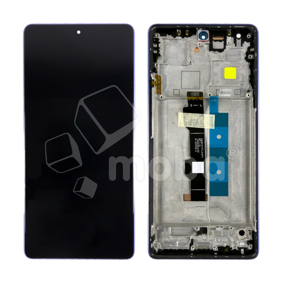 Дисплей для Xiaomi Redmi Note 13 Pro 4G (23117RA68G) модуль с рамкой Фиолетовый - OR (SP)