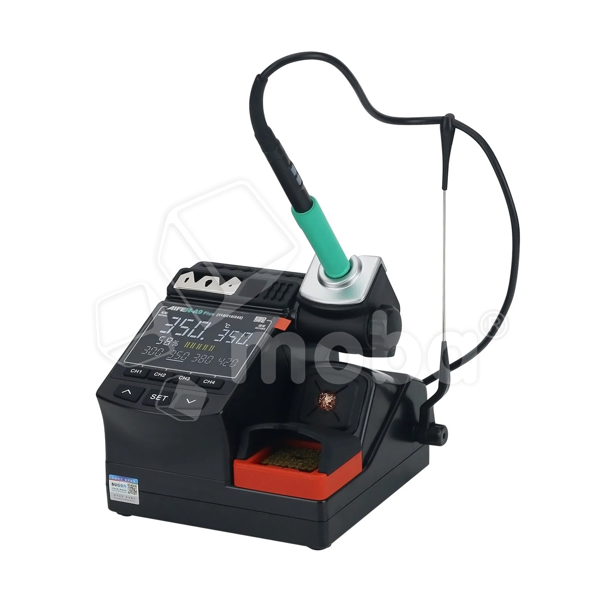 Паяльная станция Aifen A9 Plus (Т115/T210/T245) (120W, 1 канал, ручка T210 + 3 жала)