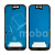 Рамка дисплея для iPhone 16 (A3287) Черный - OR (Feaglet)