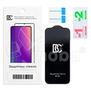 Защитное стекло "Премиум" для iPhone 16 Pro/17 Черный (Закалённое+, полное покрытие)