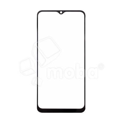 Стекло для переклейки Realme C30/Narzo 50i Prime (RMX3581/RMX3506) в сборе с OCA пленкой Черный - OR (Mitsubishi)