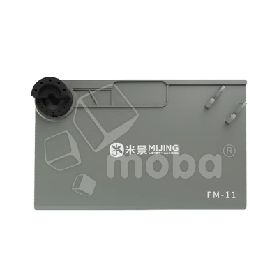 Коврик Mijing FM-11/12 для пайки (450*280 мм, силикон, термостойкий, с держателями)