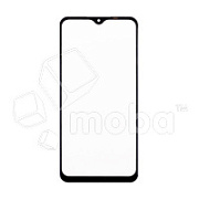 Стекло для переклейки Xiaomi Redmi 9 (M2204J19AG) в сборе с OCA пленкой Черный - OR (Mitsubishi)
