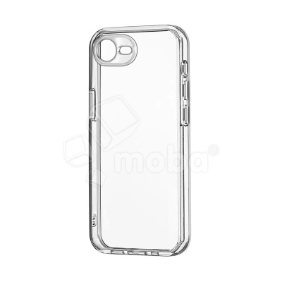 Чехол-накладка для iPhone 16e/17e (с защитой камеры, прозрачный)
