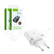 Сетевое зарядное устройство USB Hoco C12Q ( 18W, QС3.0 ) Белый