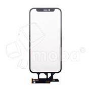 Стекло для переклейки iPhone 12 mini (A2399) с OCA пленкой + тачскрин Черный - OR (Feaglet)