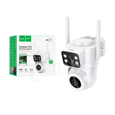 Камера видеонаблюдения Hoco D9 (Bluetooth, Wi-Fi, Full HD 1920×1080) Белый