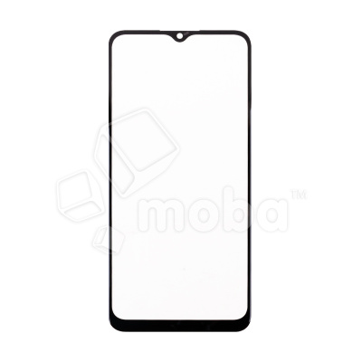 Стекло для переклейки Samsung Galaxy A02s (A025F) в сборе с OCA пленкой Черный - OR (Mitsubishi)