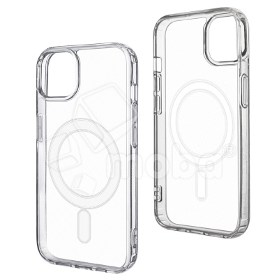 Чехол-накладка для iPhone 14 Pro Max (Magsafe, прозрачный)