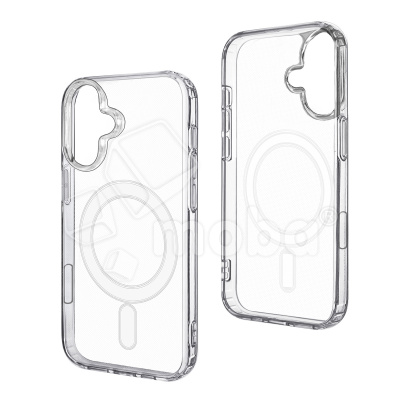 Чехол-накладка для iPhone 16 (Magsafe, прозрачный)