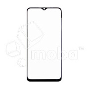 Стекло для переклейки OPPO A17k/A17/A57/A57s/Realme C35 (CPH2471/CPH2477/CPH2385/RMX3511) в сборе с OCA пленкой Черный - OR (Mitsubishi)