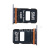 Держатель SIM для Xiaomi Poco F7 (25053PC47G/25053PC47I) Черный Держатель SIM для Xiaomi Poco F7 (25053PC47G/25053PC47I) Черный