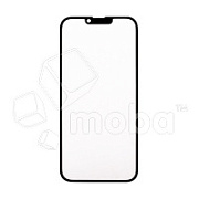 Стекло для переклейки iPhone 14 Plus в сборе с OCA пленкой Черный - OR (Mitsubishi)