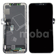 Дисплей для iPhone X (A1865/A1901) в сборе с тачскрином Черный - (Hard OLED)